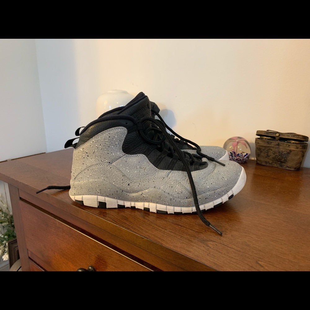 Nike Air Jordan X Retro Cement Sneakers